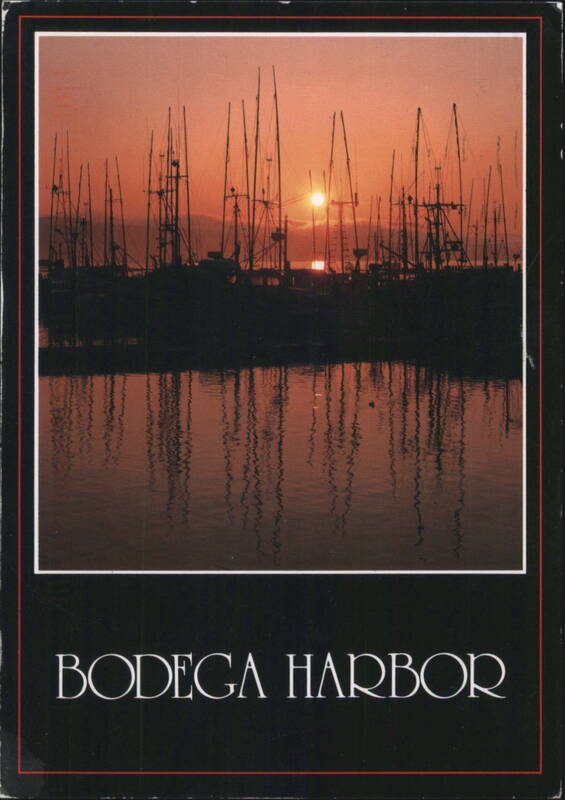Sunrise Over Fishing Boats, Bodega Harbor California