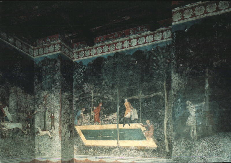 Chambre du Cerf, Palais des Papes, Avignon France