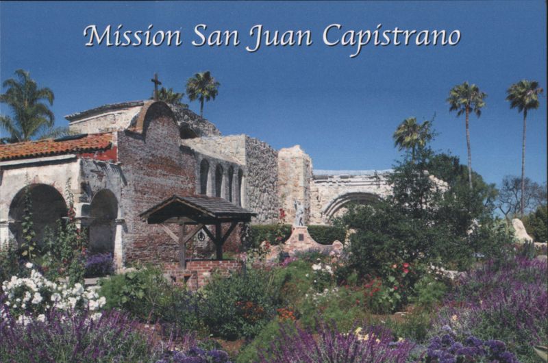 Mission San Juan Capistrano, Entry Courtyard California