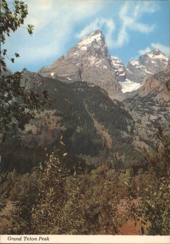 Grand Teton Peak in Grand Teton National Park, Wyoming