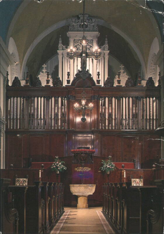 Interior of Memorial Presbyterian Church, St. Augustine, FL Florida