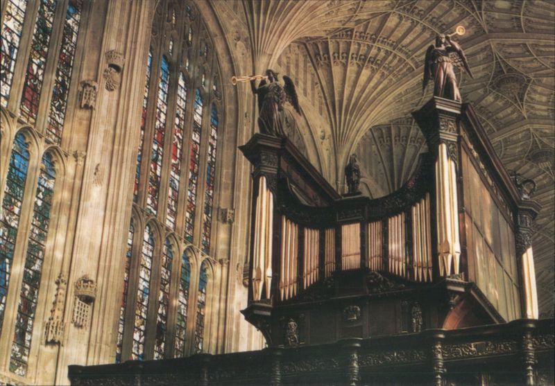King's College Chapel Organ and Vault, Cambridge United Kingdom
