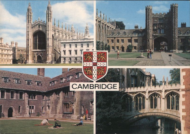 Cambridge University Colleges & Bridge of Sighs United Kingdom