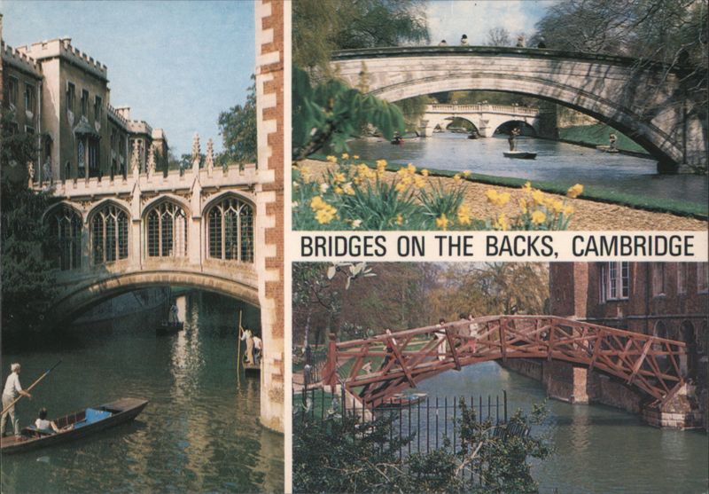 Bridges on the Backs, Cambridge United Kingdom Cambridgeshire