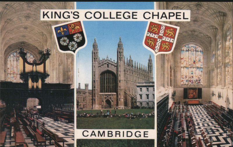 King's College Chapel, Cambridge - Interior and Exterior Views England