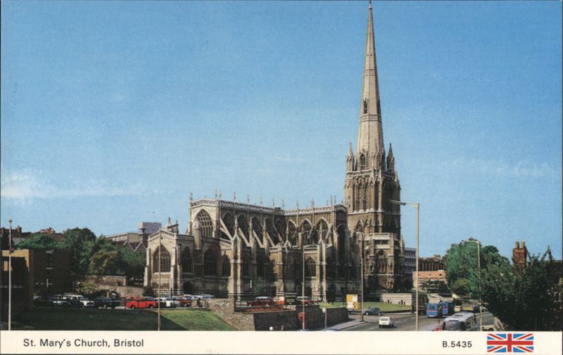 St. Mary's Church with Spire, Bristol United Kingdom