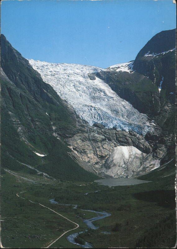 Bøyabreen Glacier in Fjærland Valley, Norway Bjørn Ostrem