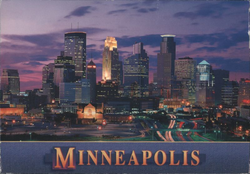 Minneapolis City Skyline at Sunset Minnesota City Visions / P.R. Siegrist