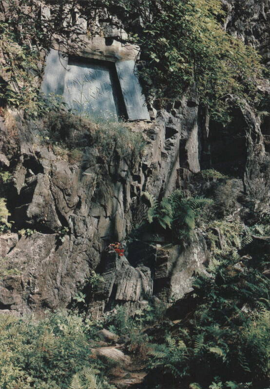 Edvard and Nina Grieg's Grave, Troldhaugen, Bergen, Norway