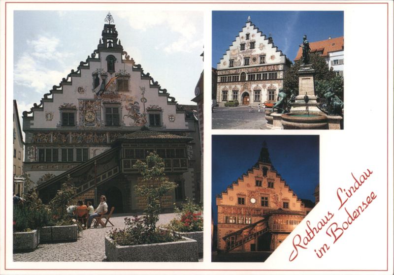 Historic Rathaus with Ornate Facade, Lindau Germany