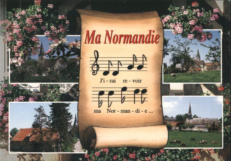 Ma Normandie Song and French Countryside Landscapes France