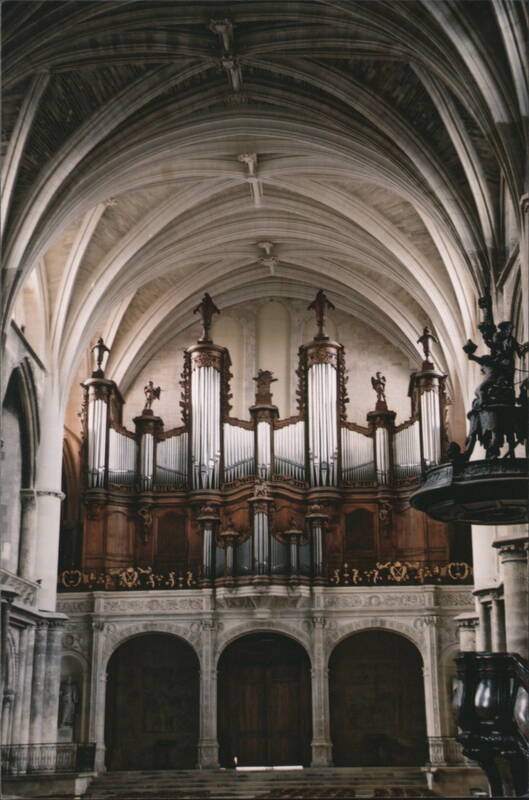 Bordeaux Cathedral - Organ Loft France