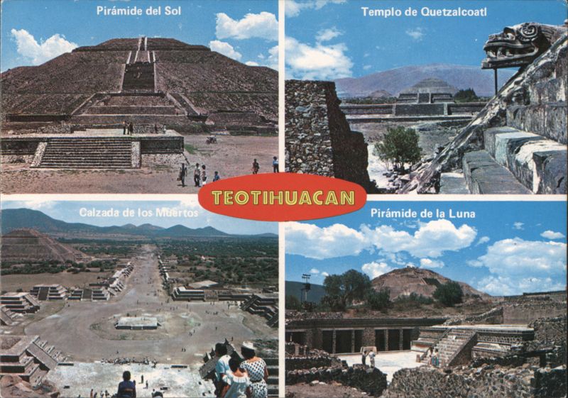 Teotihuacan: Pyramids of Sun, Moon, Quetzalcoatl, Avenue of Dead Mexico
