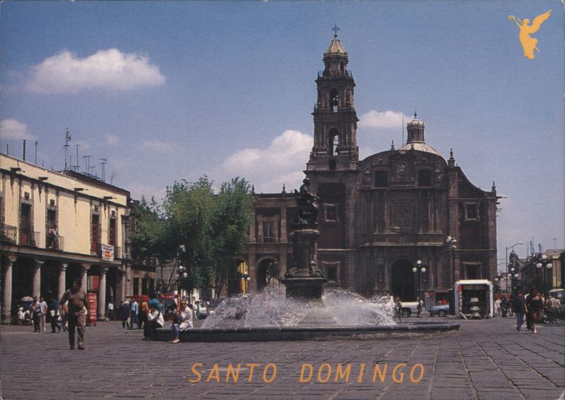 Santo Domingo Square and Church Mexico City GAMBOA