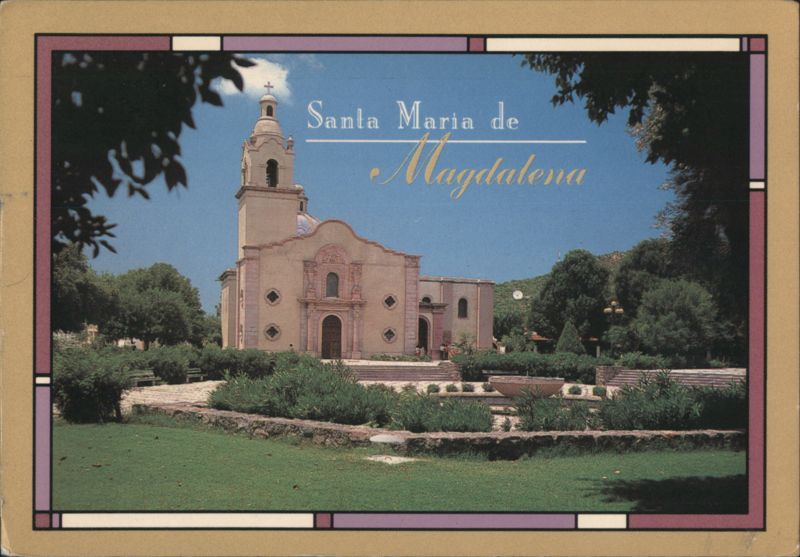 Santa Maria de Magdalena Church in Magdalena de Kino Mexico