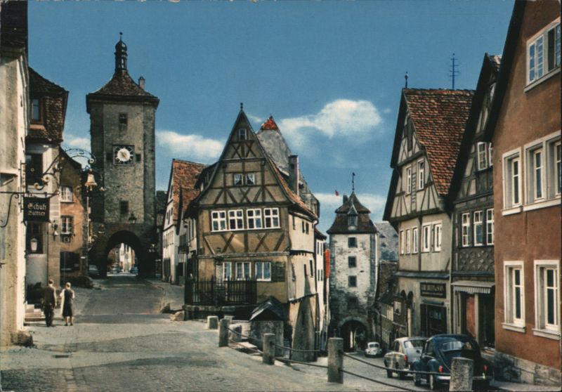 Plönlein, Rothenburg ob der Tauber Germany