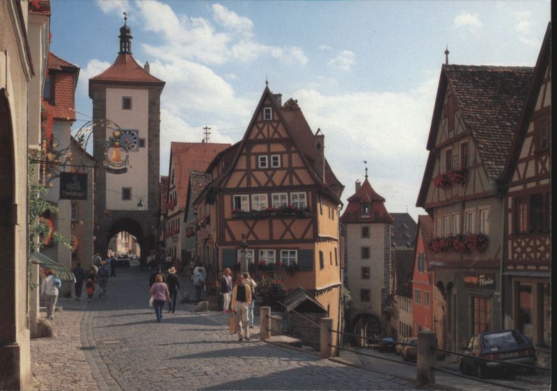 Plönlein, Rothenburg ob der Tauber Germany