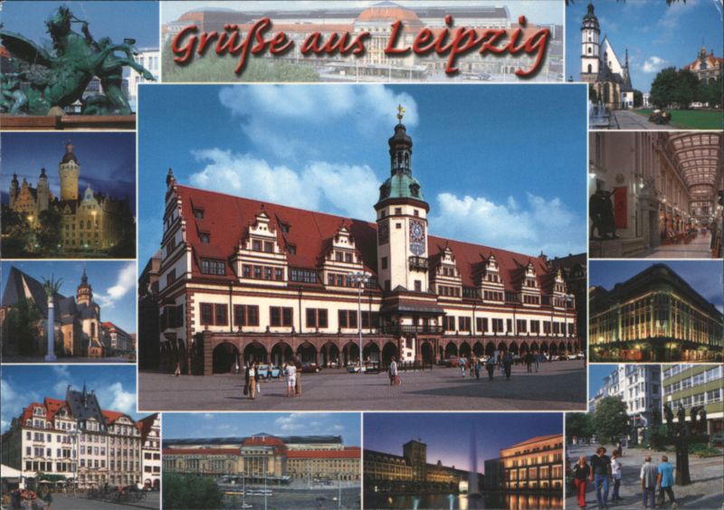 Leipzig City Views featuring Old City Hall Germany