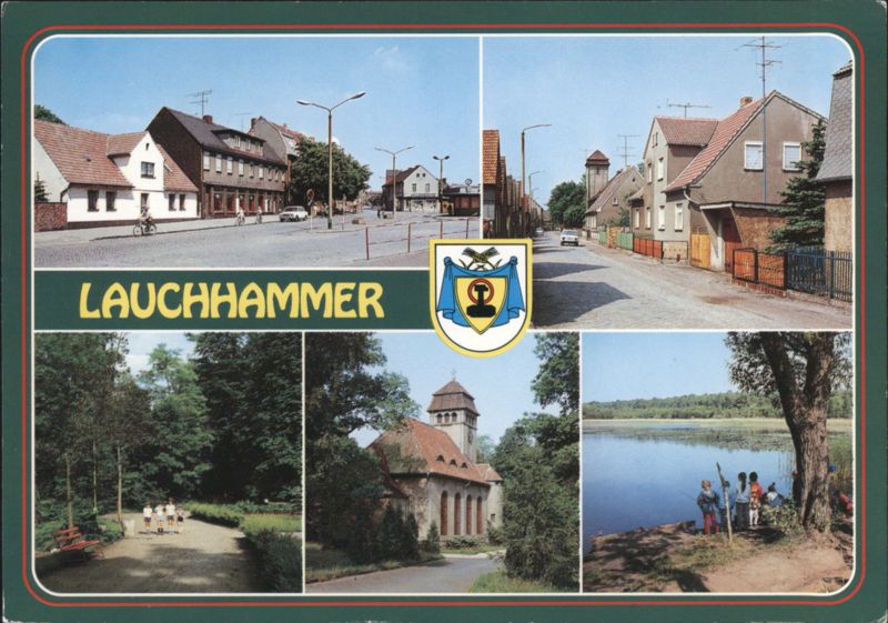 Views of Lauchhammer - City Center, Park, Church, Lake Germany