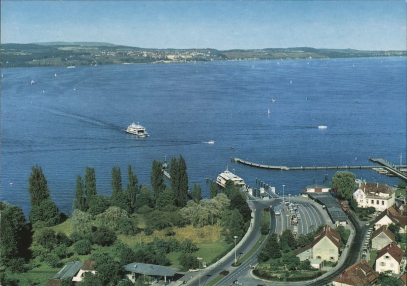 Konstanz, Staad Landing Place of Car Ferry Germany