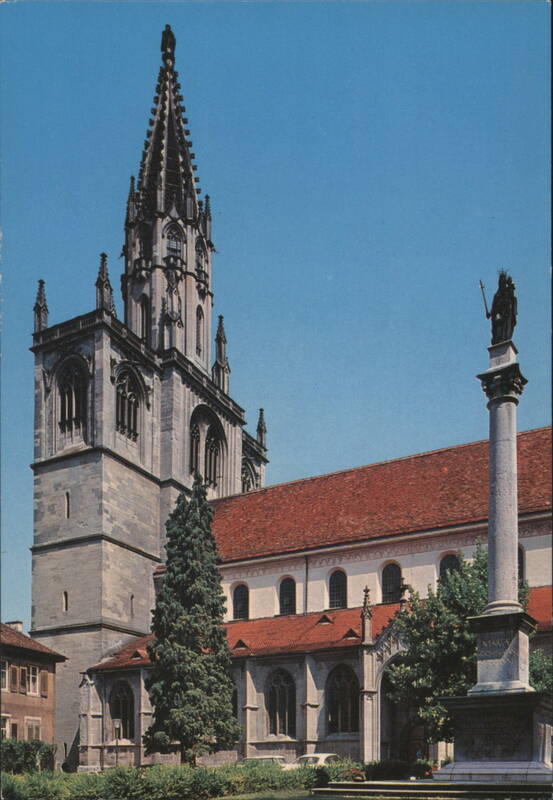 Konstanz Cathedral and Marian Column, Lake Constance Germany