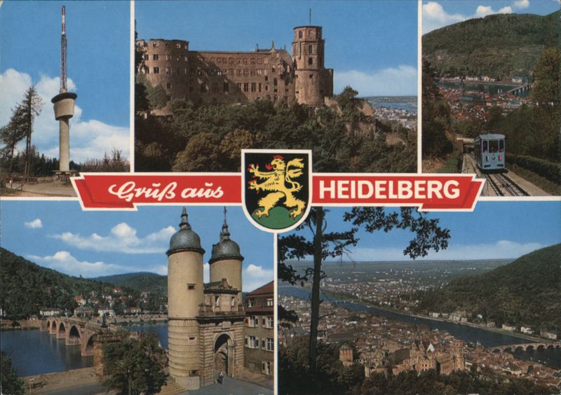 Heidelberg Castle, City Views, and Funicular Germany