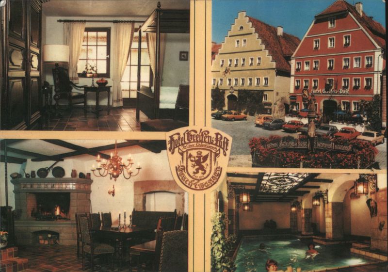 Romantik-Hotel Greifen-Post, Feuchtwangen Interiors & Exterior Germany