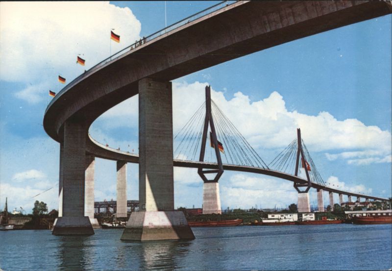Köhlbrandbrücke, Hamburg Germany