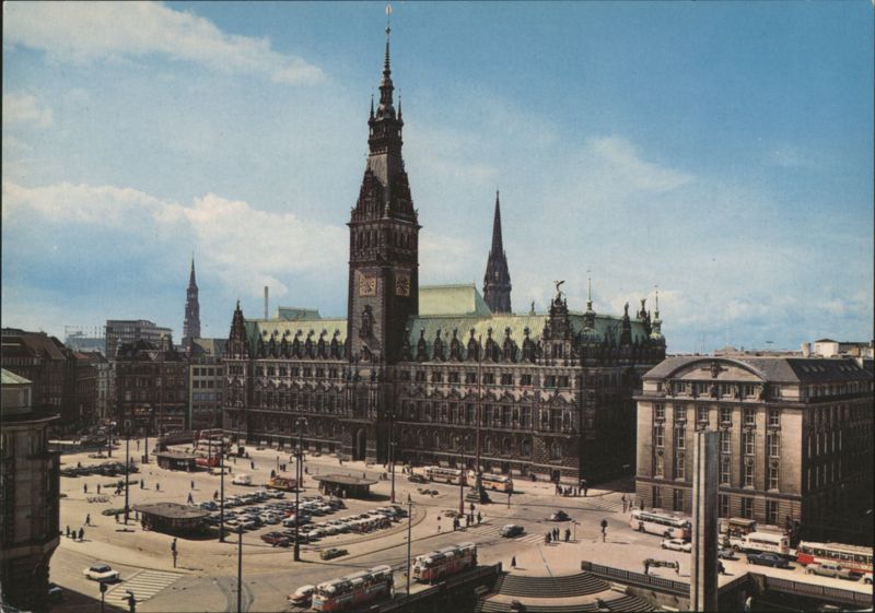 Hamburg Rathaus Germany