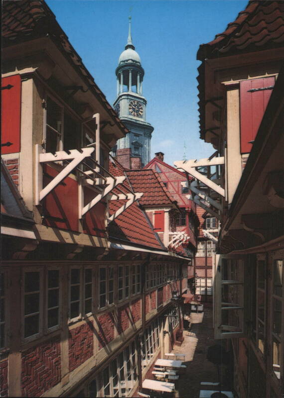 Krameramtsäuser, 17th Century Residential Complex, Hamburg Germany