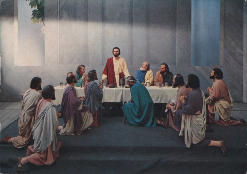 Oberammergau Passionsspiele: The Last Supper Scene Germany