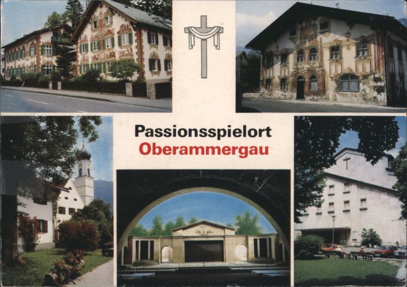 Oberammergau Passion Play Scenes Germany