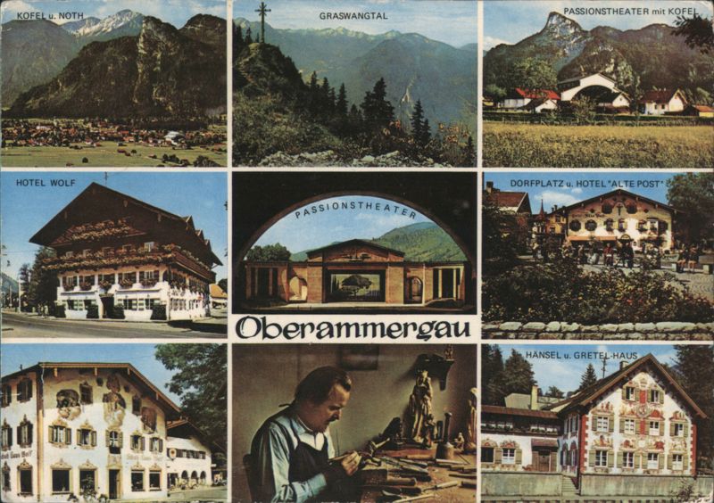 Oberammergau Views Germany