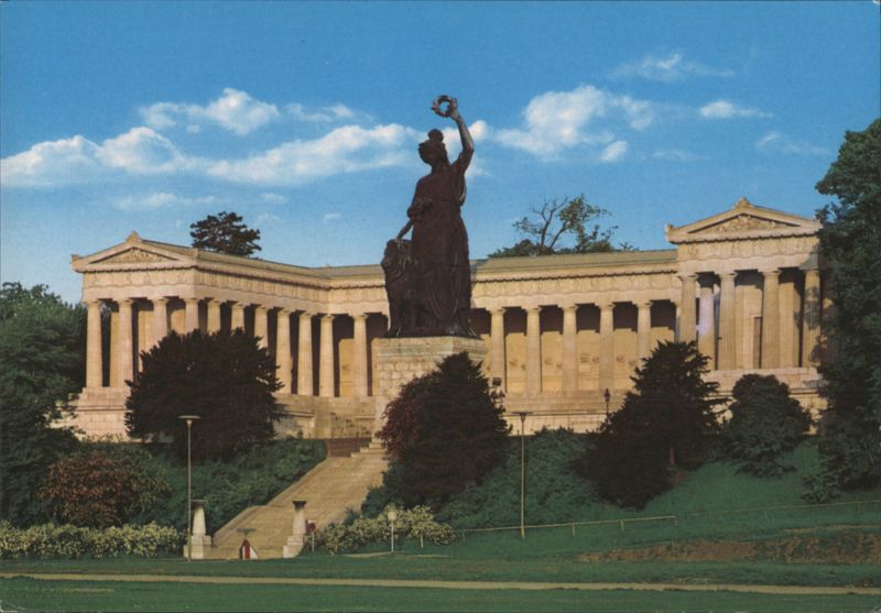 Bavaria Statue and Ruhmeshalle, Munich Germany