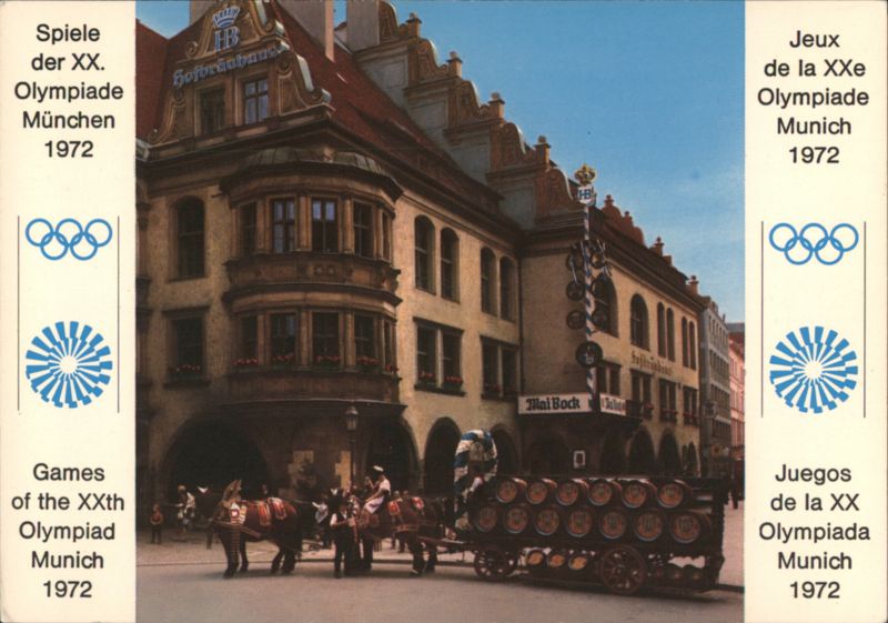 Hofbräuhaus Munich and 1972 Olympic Games Commemoration Germany