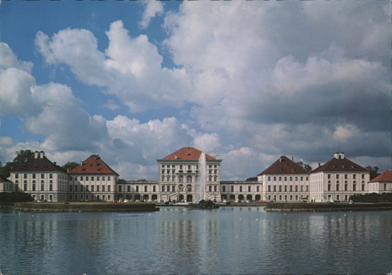 Nymphenburg Palace with Fountain, Munich Germany