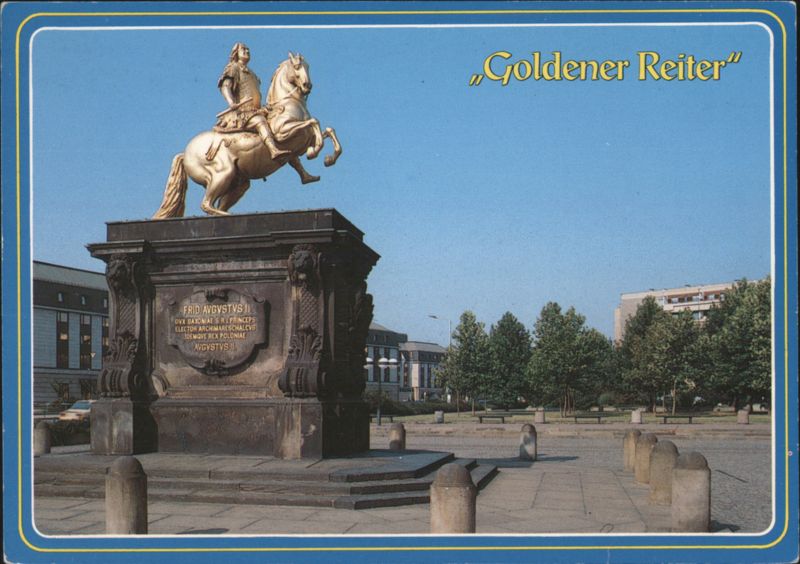 Goldener Reiter Equestrian Statue, Dresden Germany