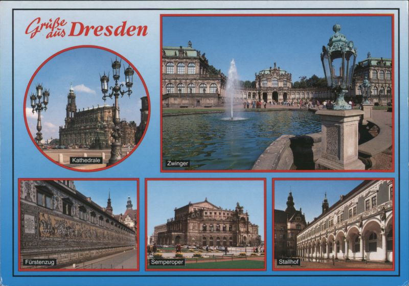 Grüße aus Dresden - Cathedral, Zwinger, Semperoper & More Germany