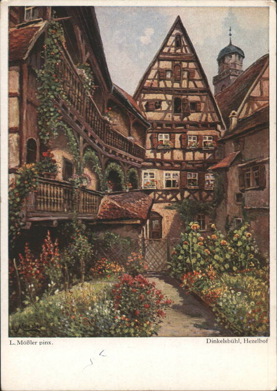 Hezelhof Courtyard and Garden, Dinkelsbühl Germany