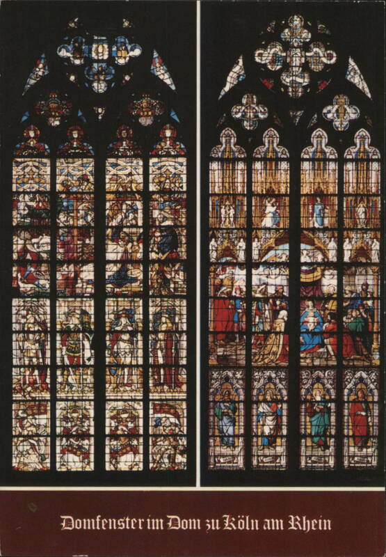 Stained Glass Windows, Cologne Cathedral Germany