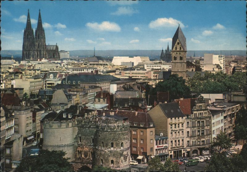 Cologne City and Cathedral View Germany