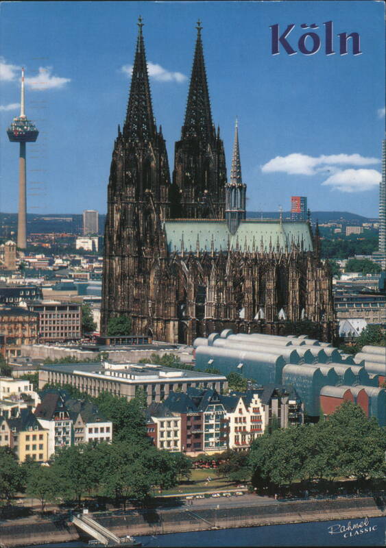 Cologne Cathedral (Dom) and Colonius TV Tower Germany