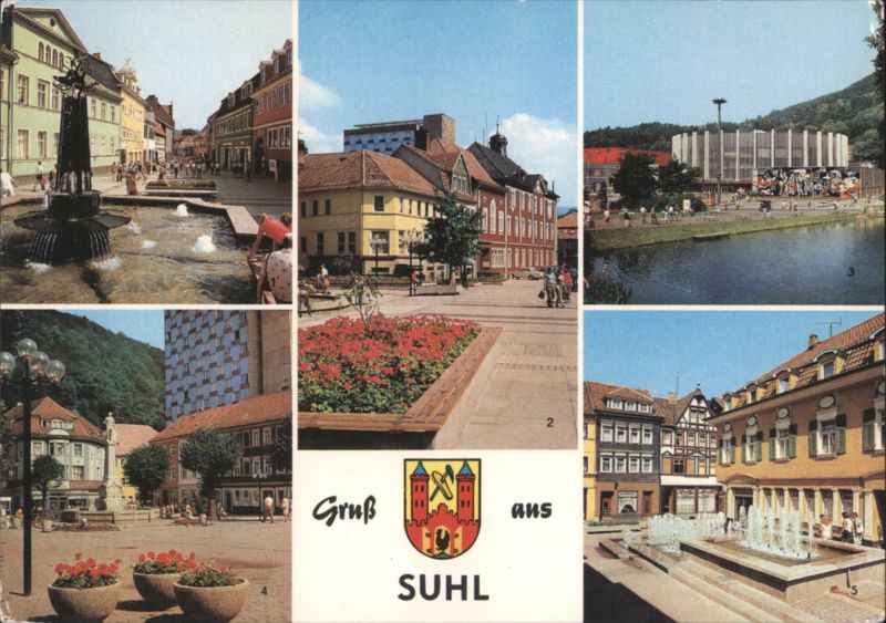 Suhl - City Views and Landmarks Germany