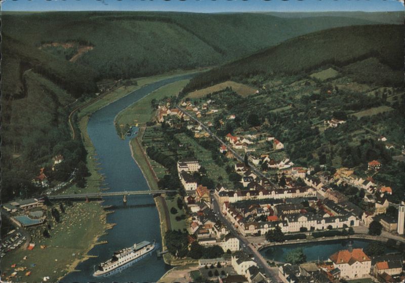 Karlshafen an der Weser, Aerial View Hessen Germany