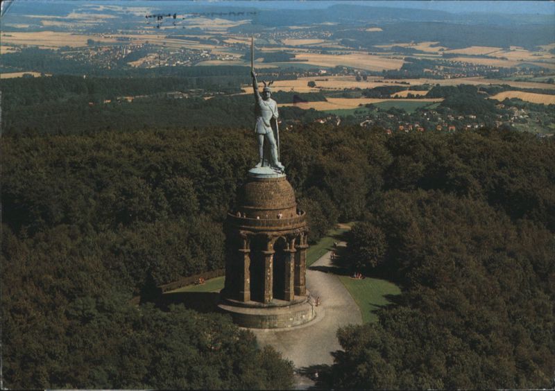 Hermannsdenkmal Monument in Teutoburg Forest Detmold Germany
