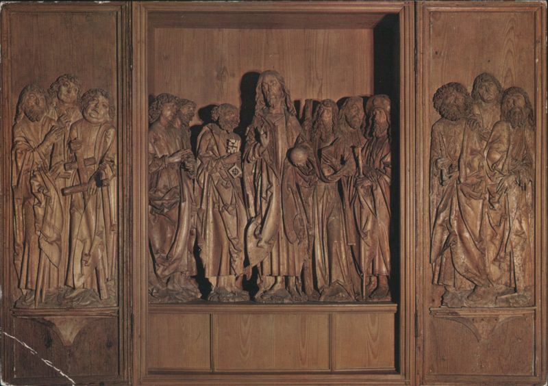 Tilman Riemenschneider's 12 Apostles Altar (1509) Heidelberg Germany