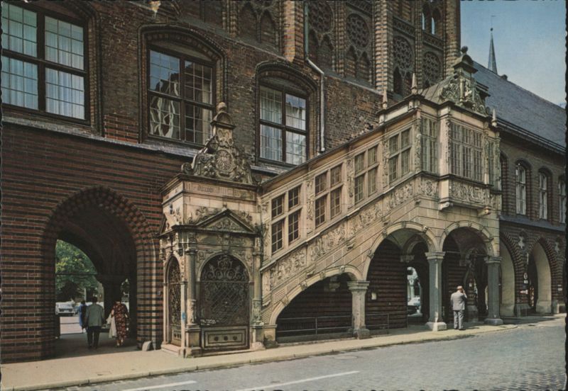 Lübeck Rathaus Staircase Germany