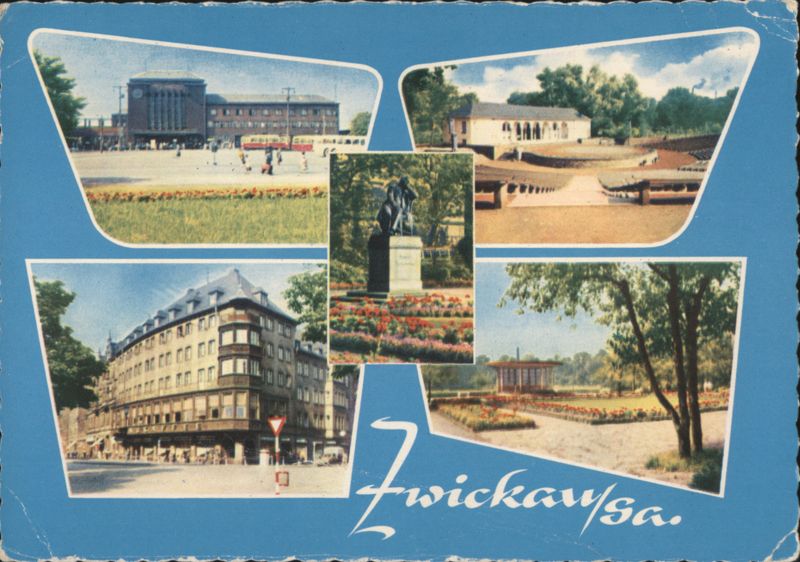 Zwickau/Sa. - Robert-Schumann-Stadt Multiple Views Germany