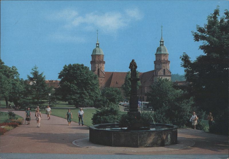Freudenstadt: Evangelical City Church and Market Fountain Germany