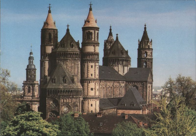 Worms am Rhein Cathedral and Holy Trinity Church Germany